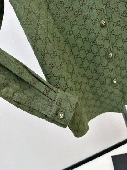Guc 25fw jacquard shirt