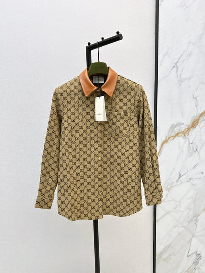 Guc 25fw jacquard shirt