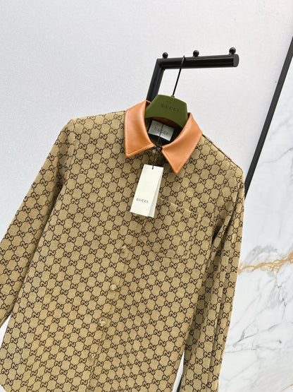 Guc 25fw jacquard shirt