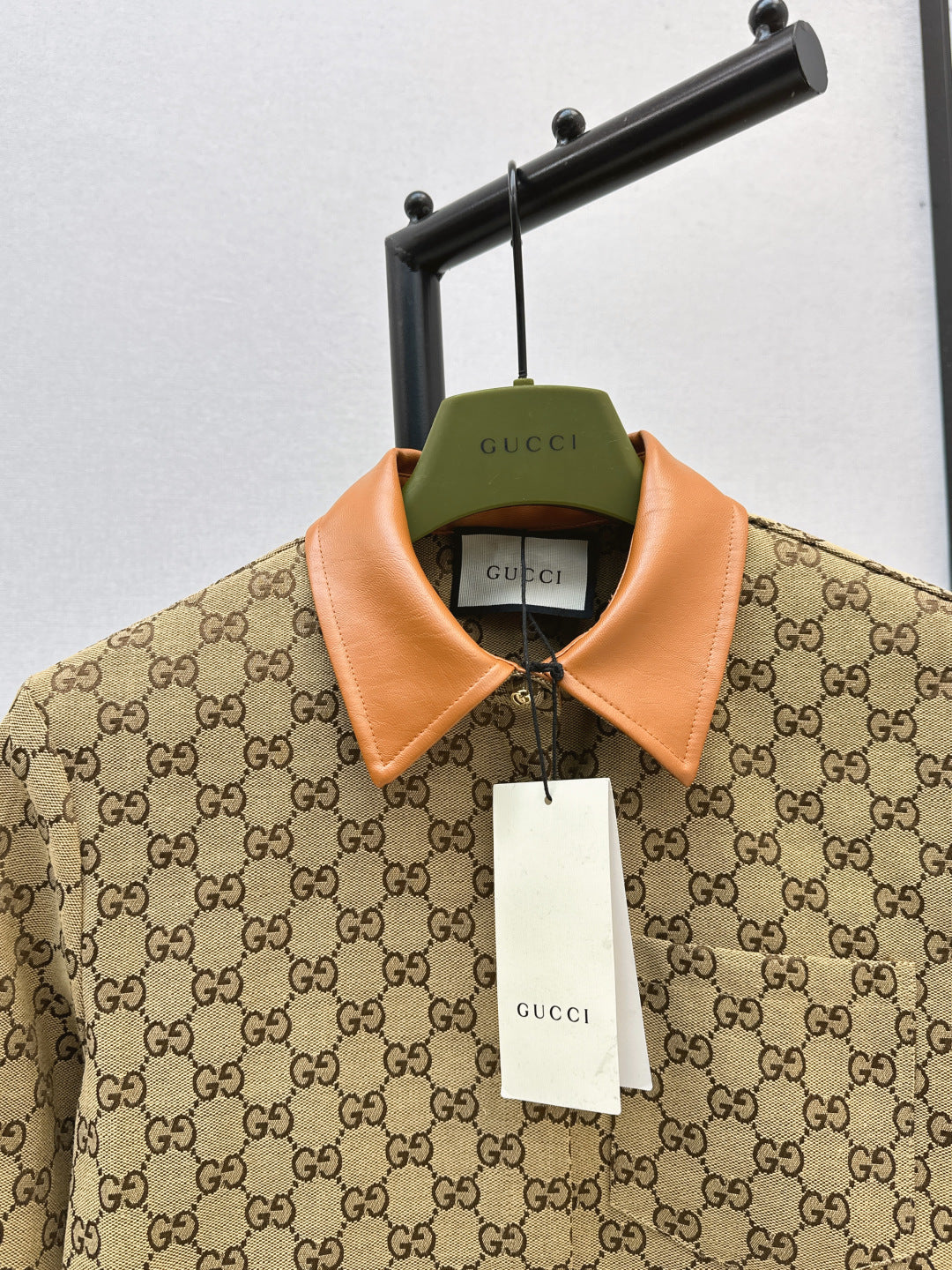 Guc 25fw jacquard shirt