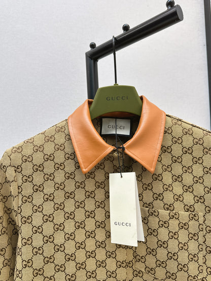 Guc 25fw jacquard shirt
