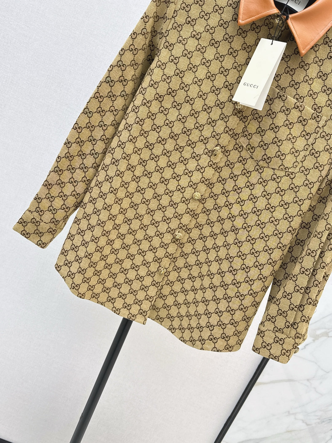 Guc 25fw jacquard shirt