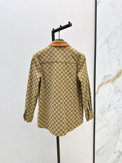 Guc 25fw jacquard shirt