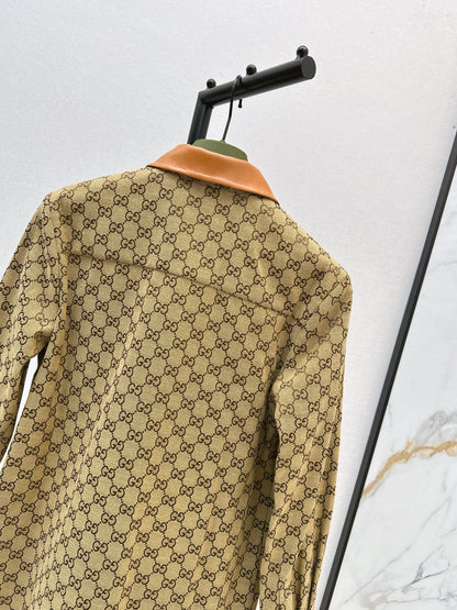 Guc 25fw jacquard shirt