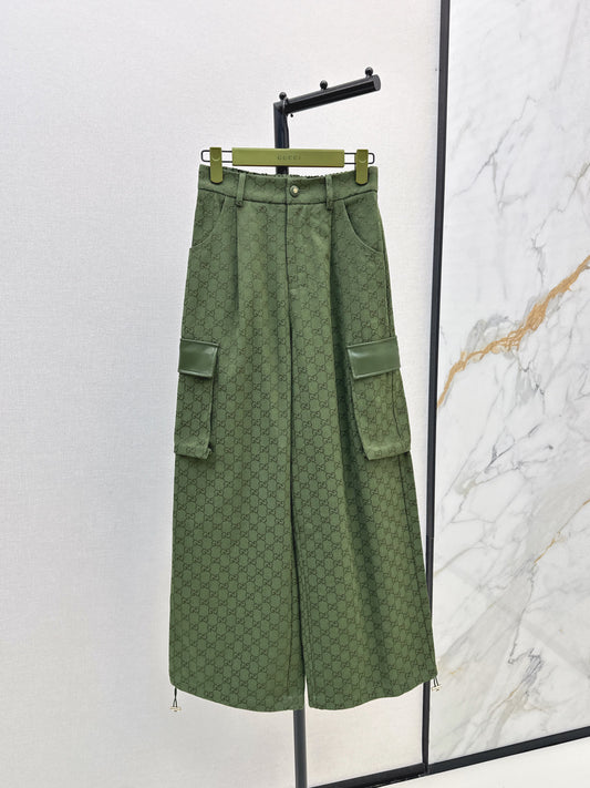 Guc 25fw jacquard pants