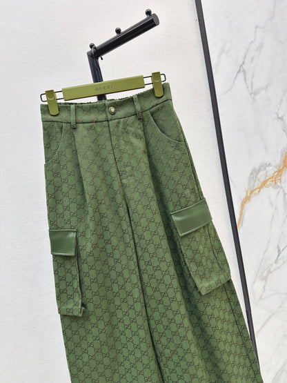 Guc 25fw jacquard pants