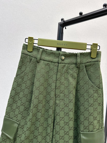 Guc 25fw jacquard pants