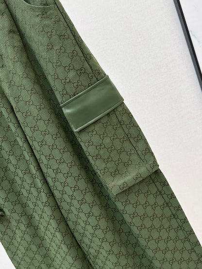 Guc 25fw jacquard pants