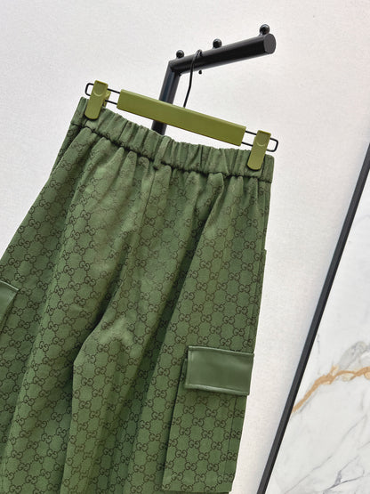 Guc 25fw jacquard pants
