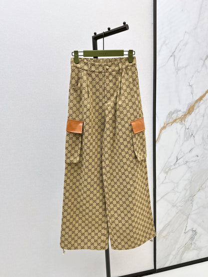 Guc 25fw jacquard pants