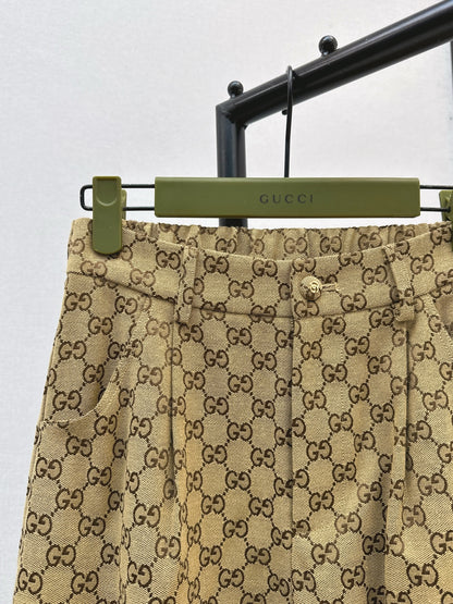 Guc 25fw jacquard pants