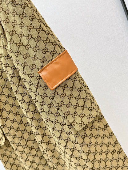 Guc 25fw jacquard pants