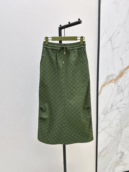 Guc 25fw jacquard skirt