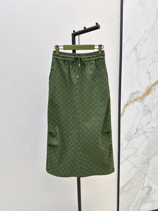 Guc 25fw jacquard skirt