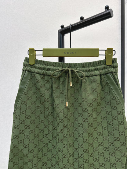 Guc 25fw jacquard skirt