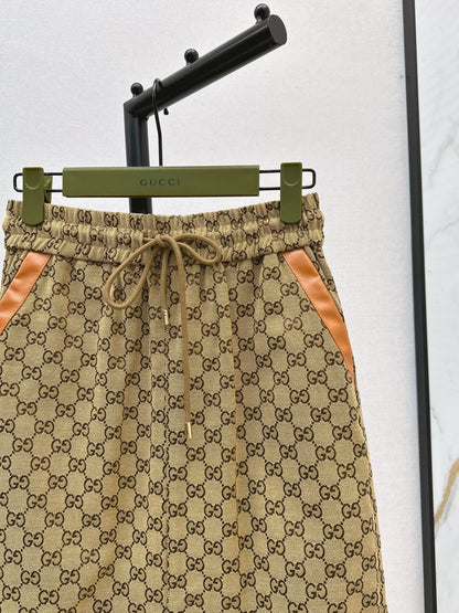 Guc 25fw jacquard skirt