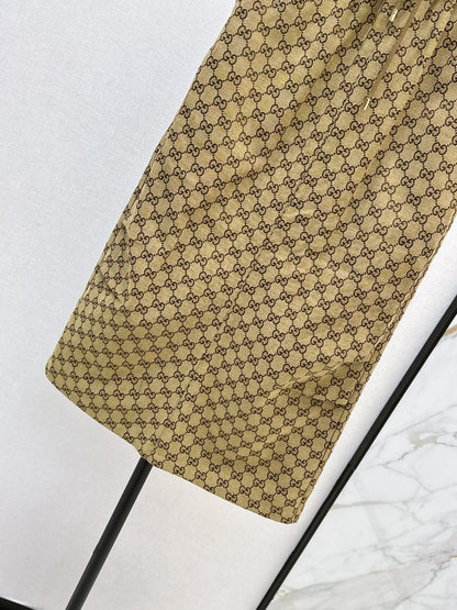 Guc 25fw jacquard skirt