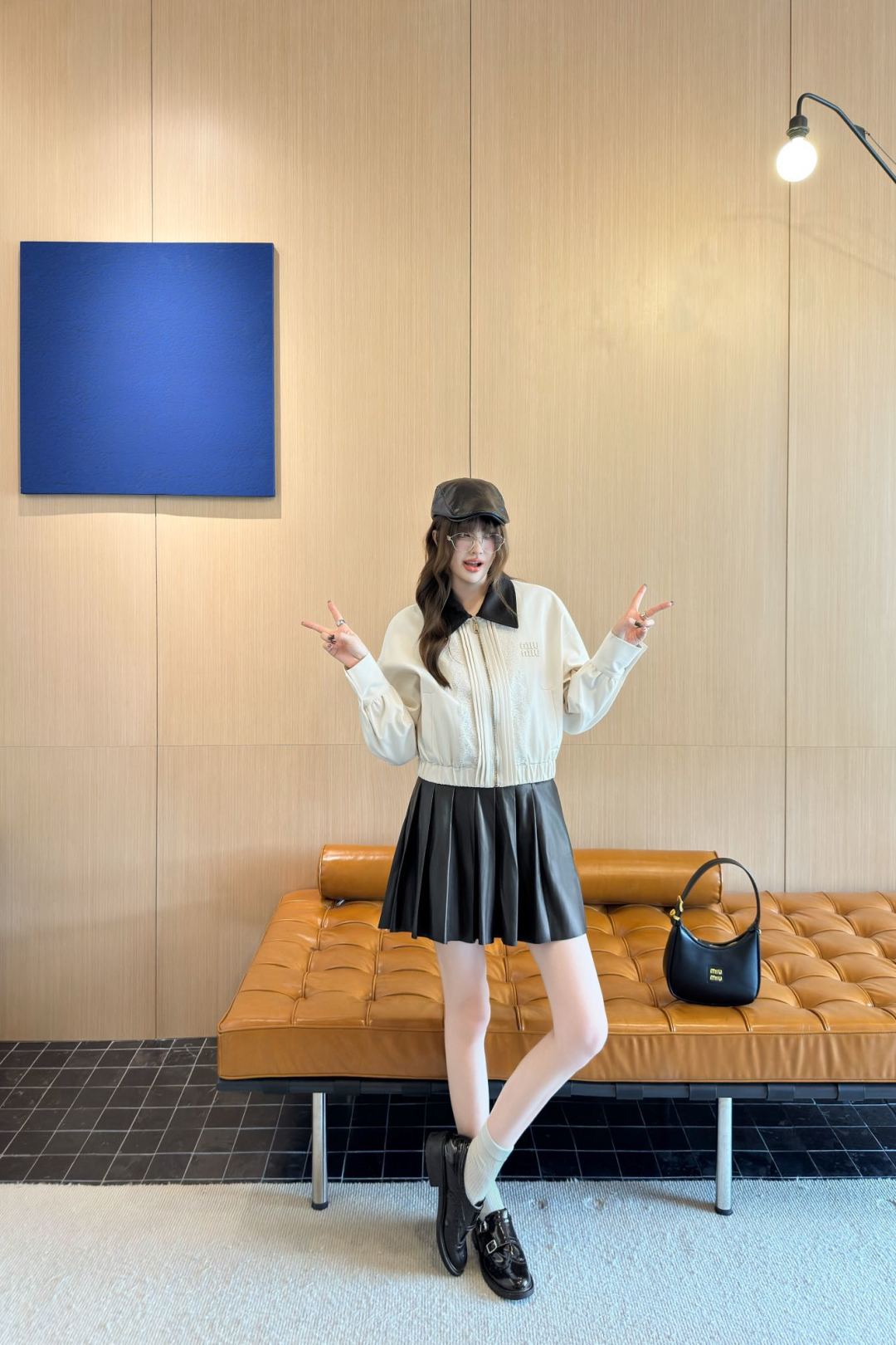 Miu 25fw lapel jacket