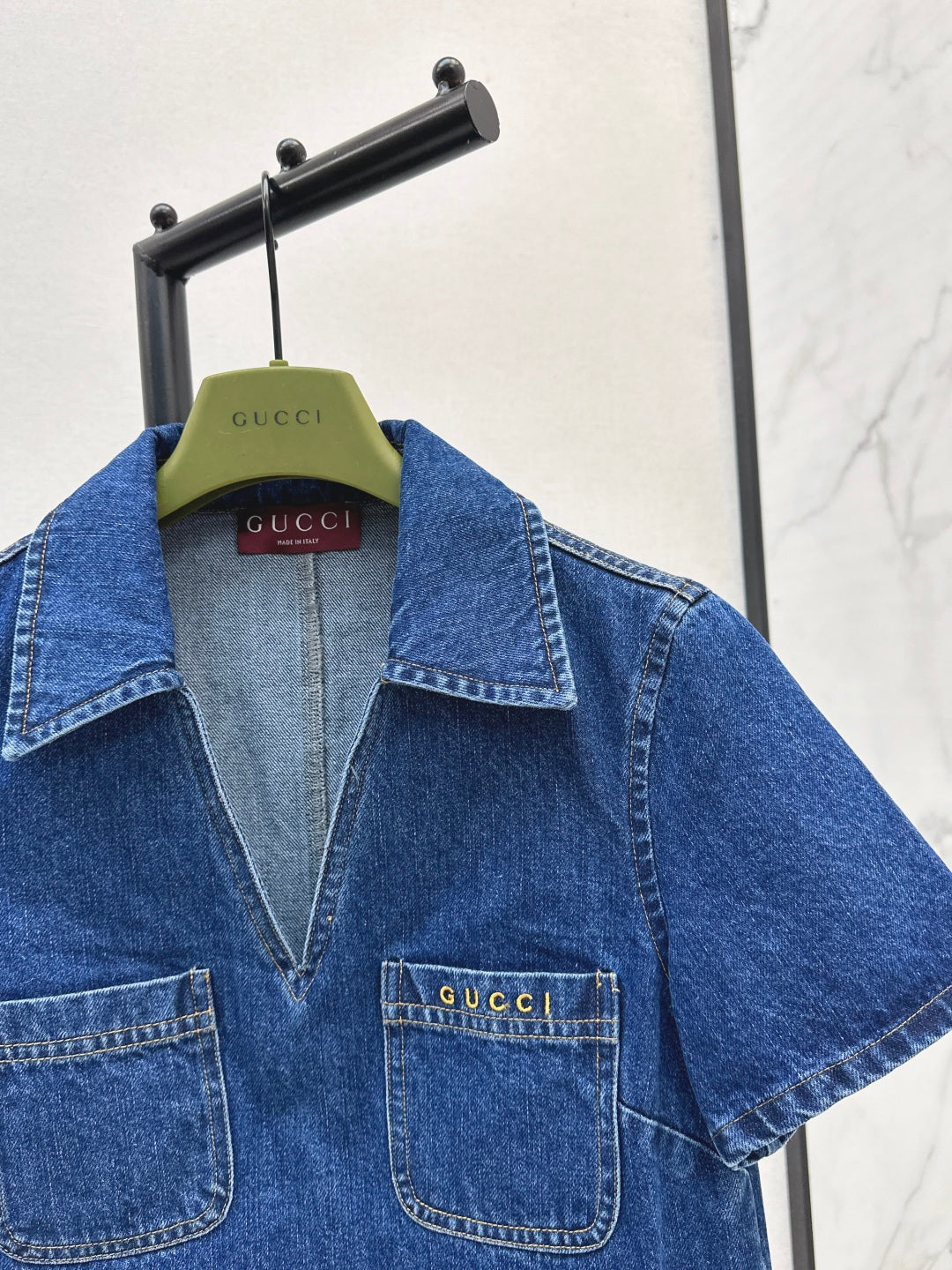 Guc 25fw denim dress