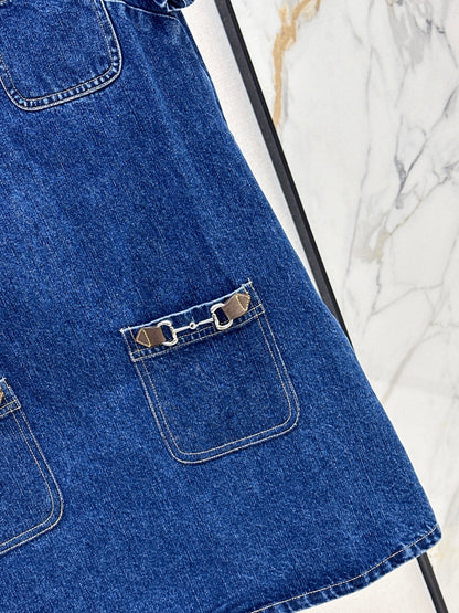 Guc 25fw denim dress