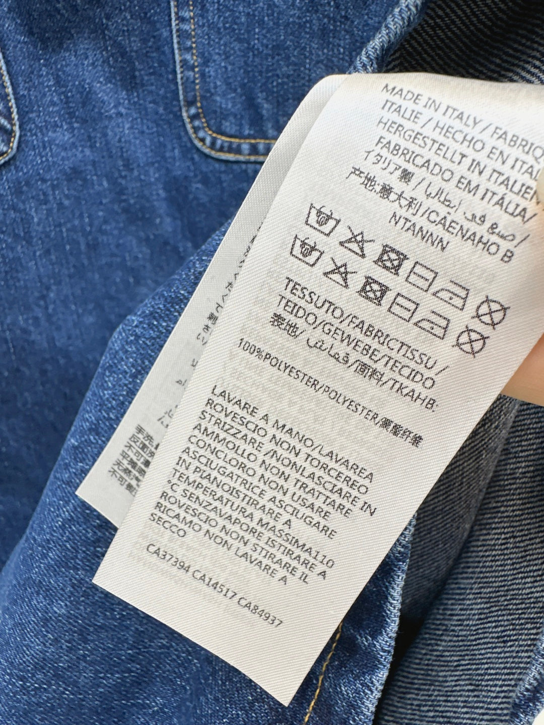 Guc 25fw denim dress