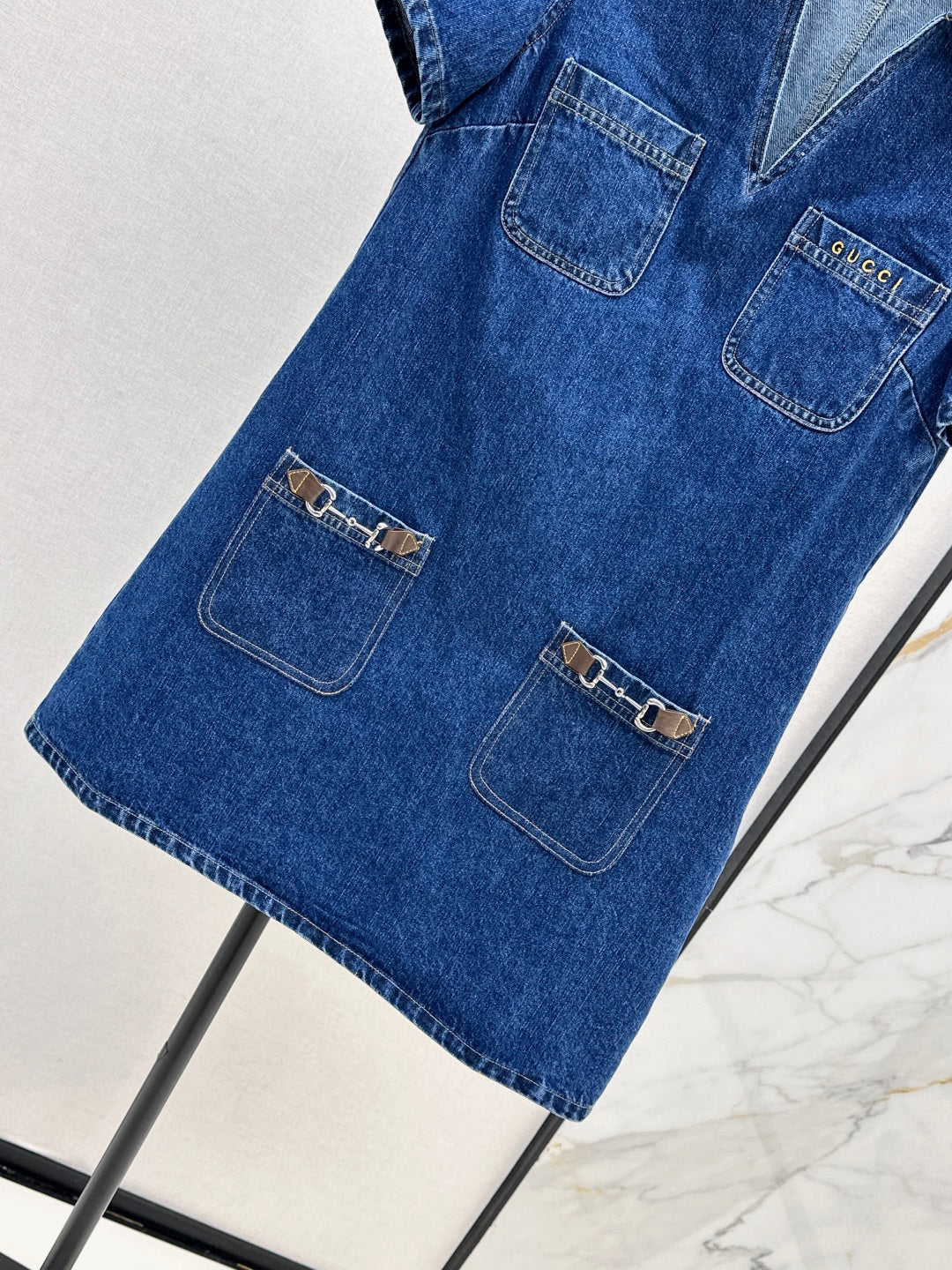 Guc 25fw denim dress