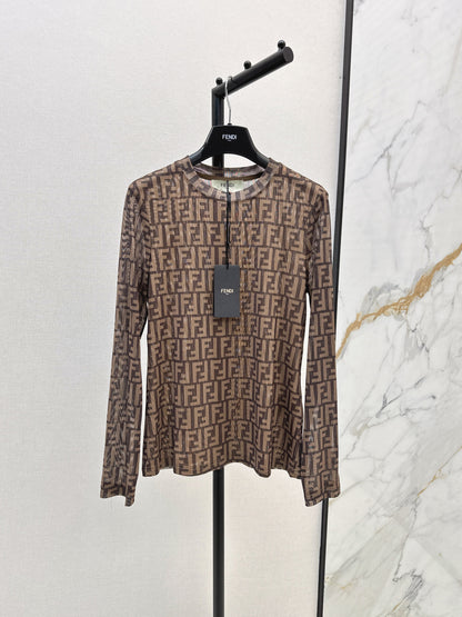 Fend 25fw printed shirt