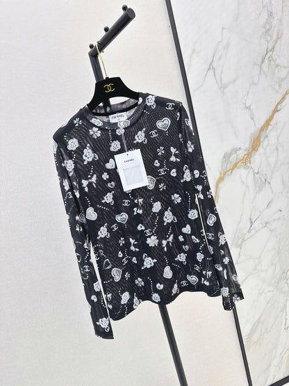 Chan 25fw printed shirt