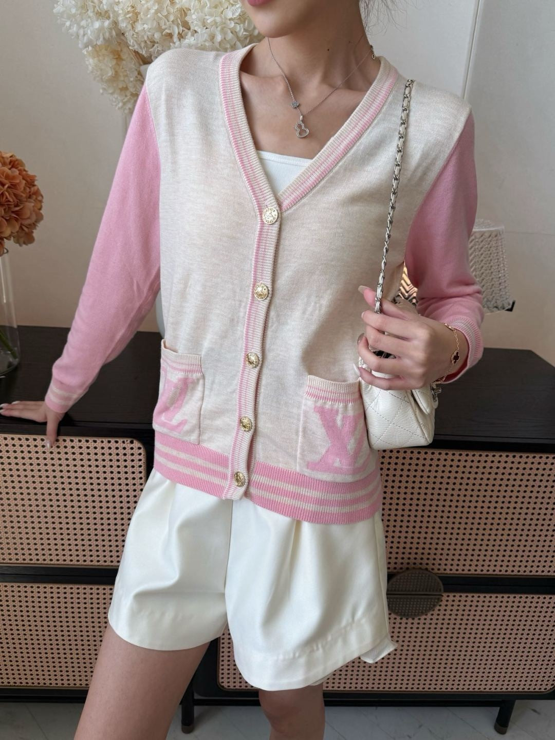 Louis 25fw knitted cardigan