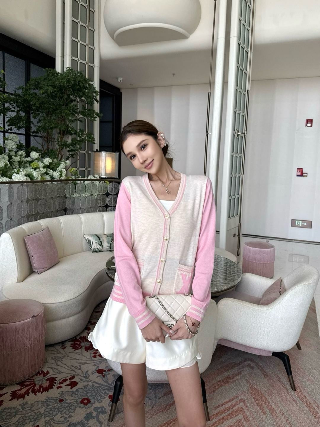 Louis 25fw knitted cardigan