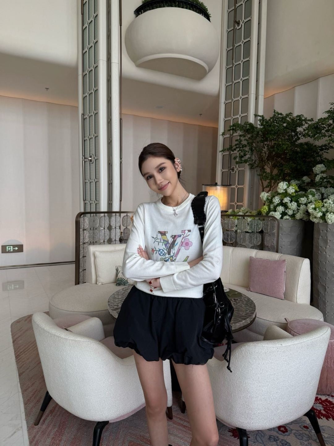 Louis 25fw knitted shirt