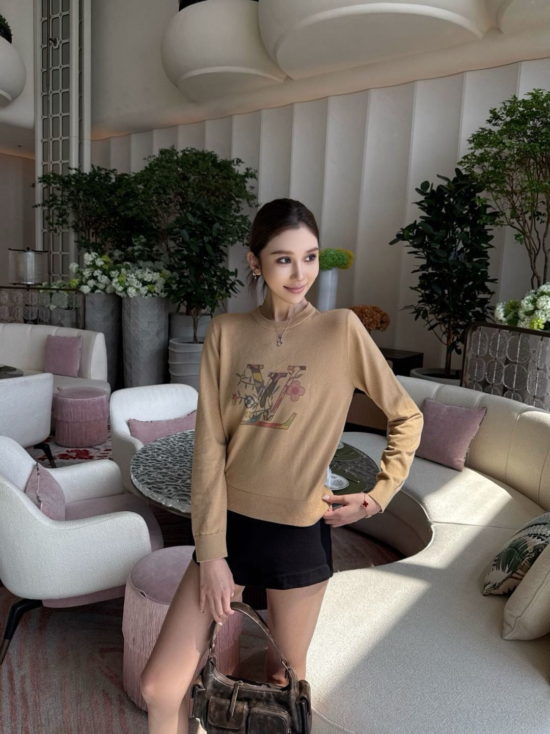 Louis 25fw knitted shirt