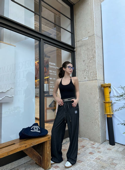 Loe 25fw embroidered jeans