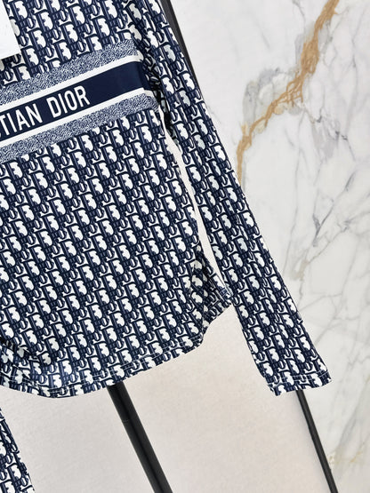 CD 25fw printed shirt