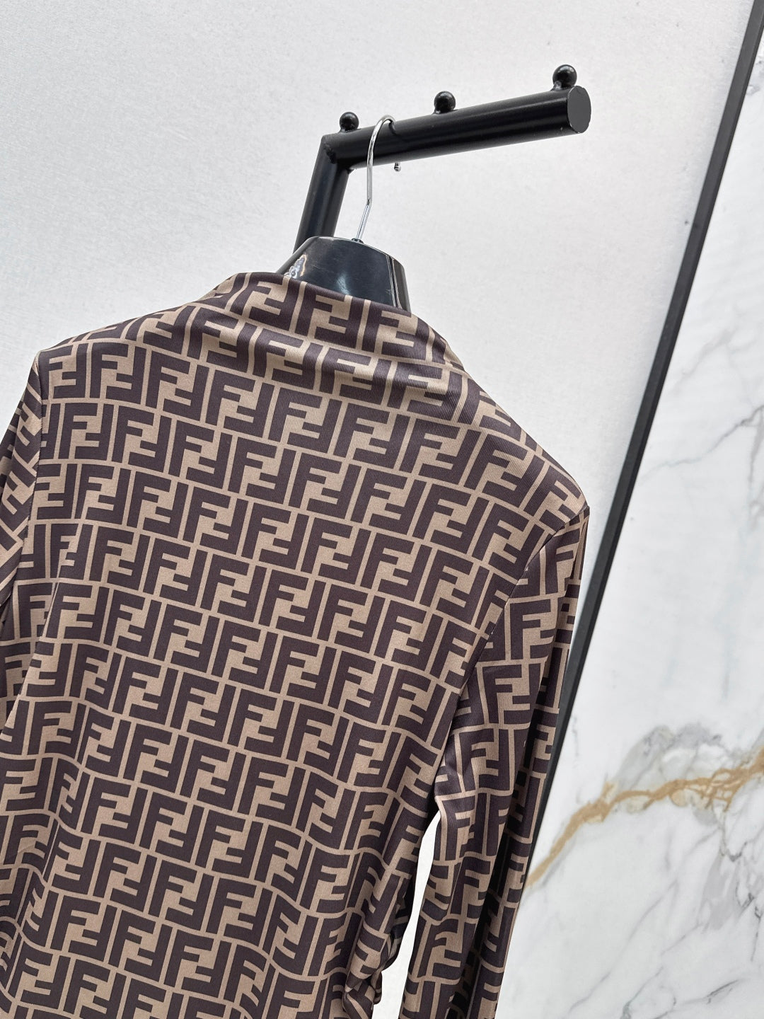 Fend 25fw printed shirt