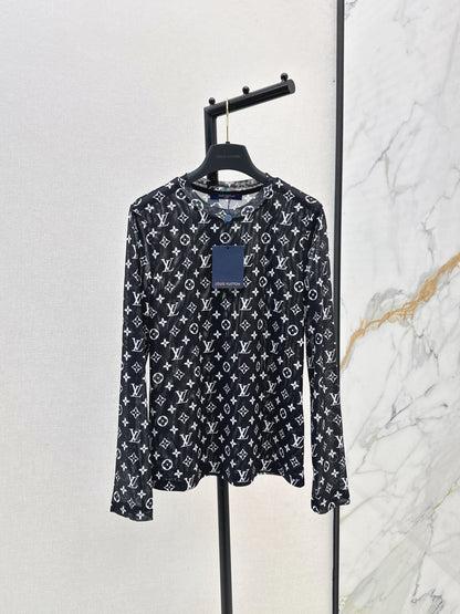 Louis 25fw printed shirt
