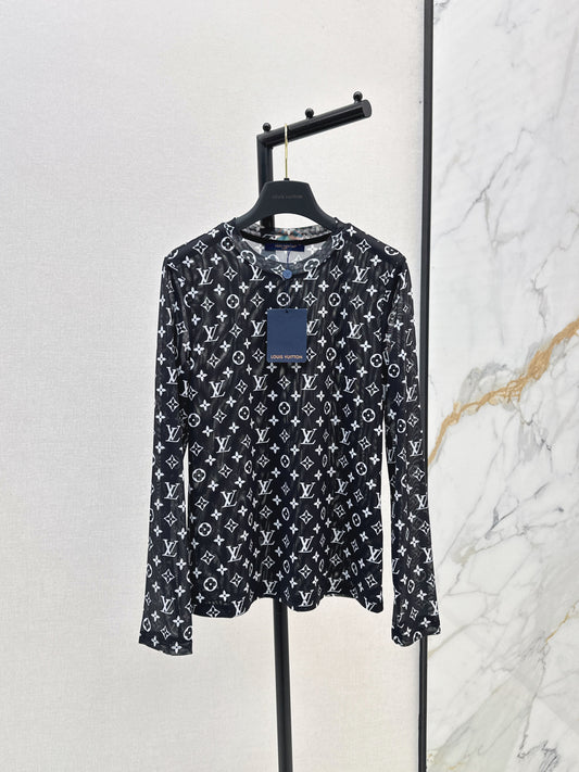 Louis 25fw printed shirt