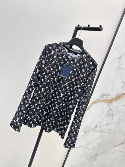 Louis 25fw printed shirt