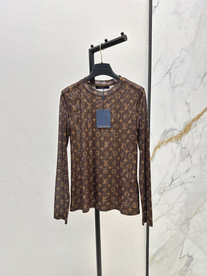 Louis 25fw printed shirt