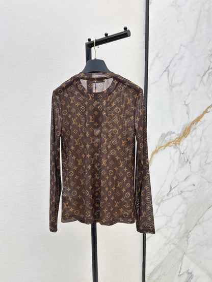 Louis 25fw printed shirt