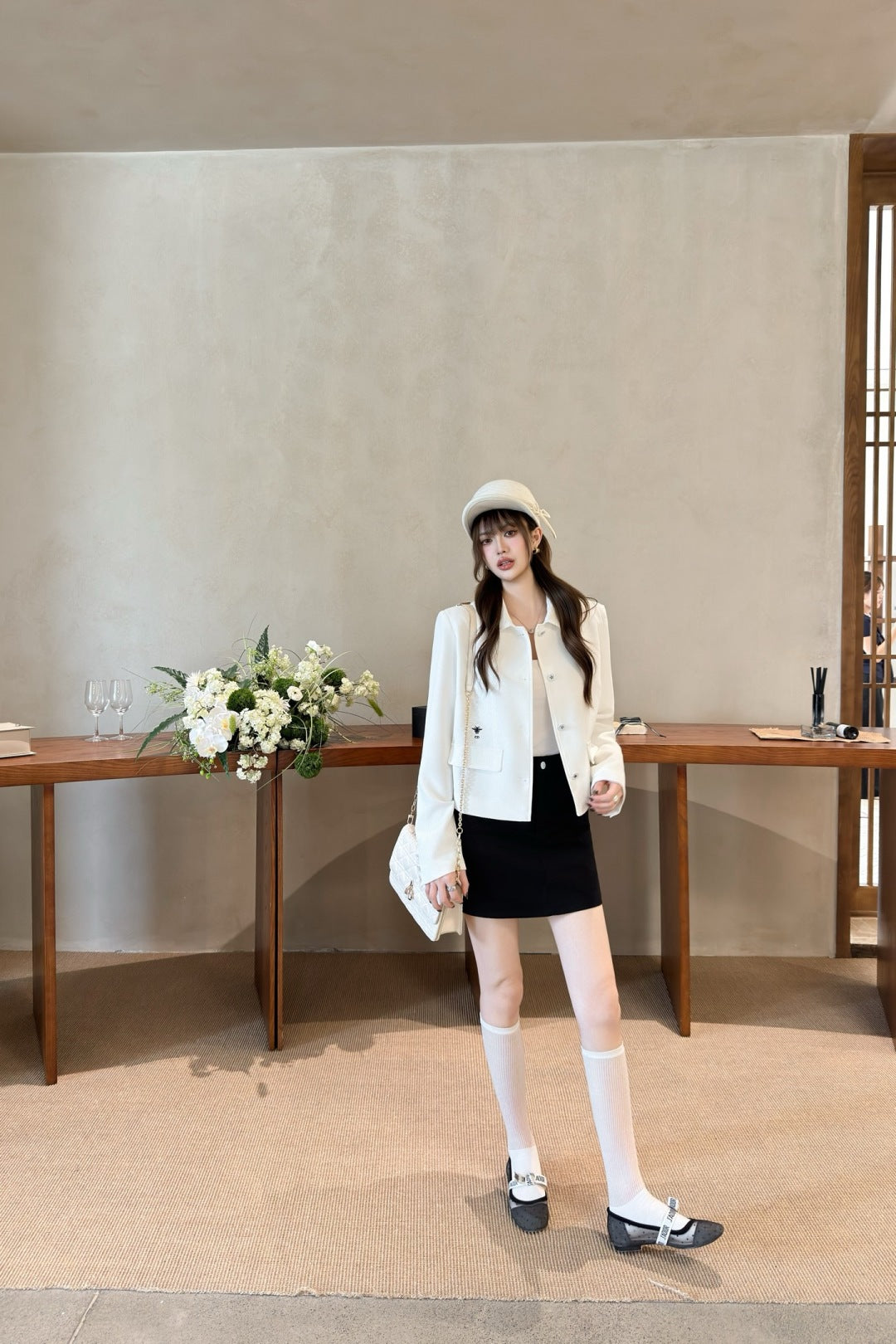 CD 25fw embroidered jacket