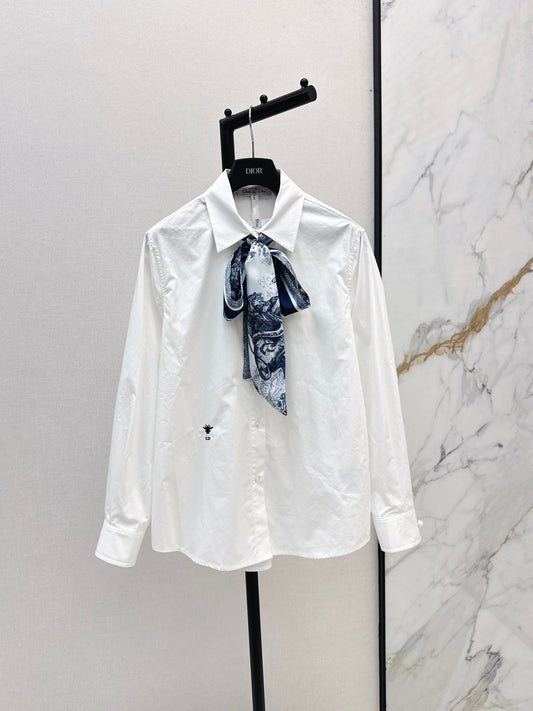 CD 25fw scarf shirt