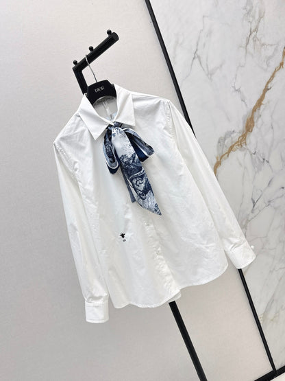 CD 25fw scarf shirt