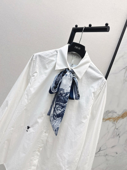 CD 25fw scarf shirt