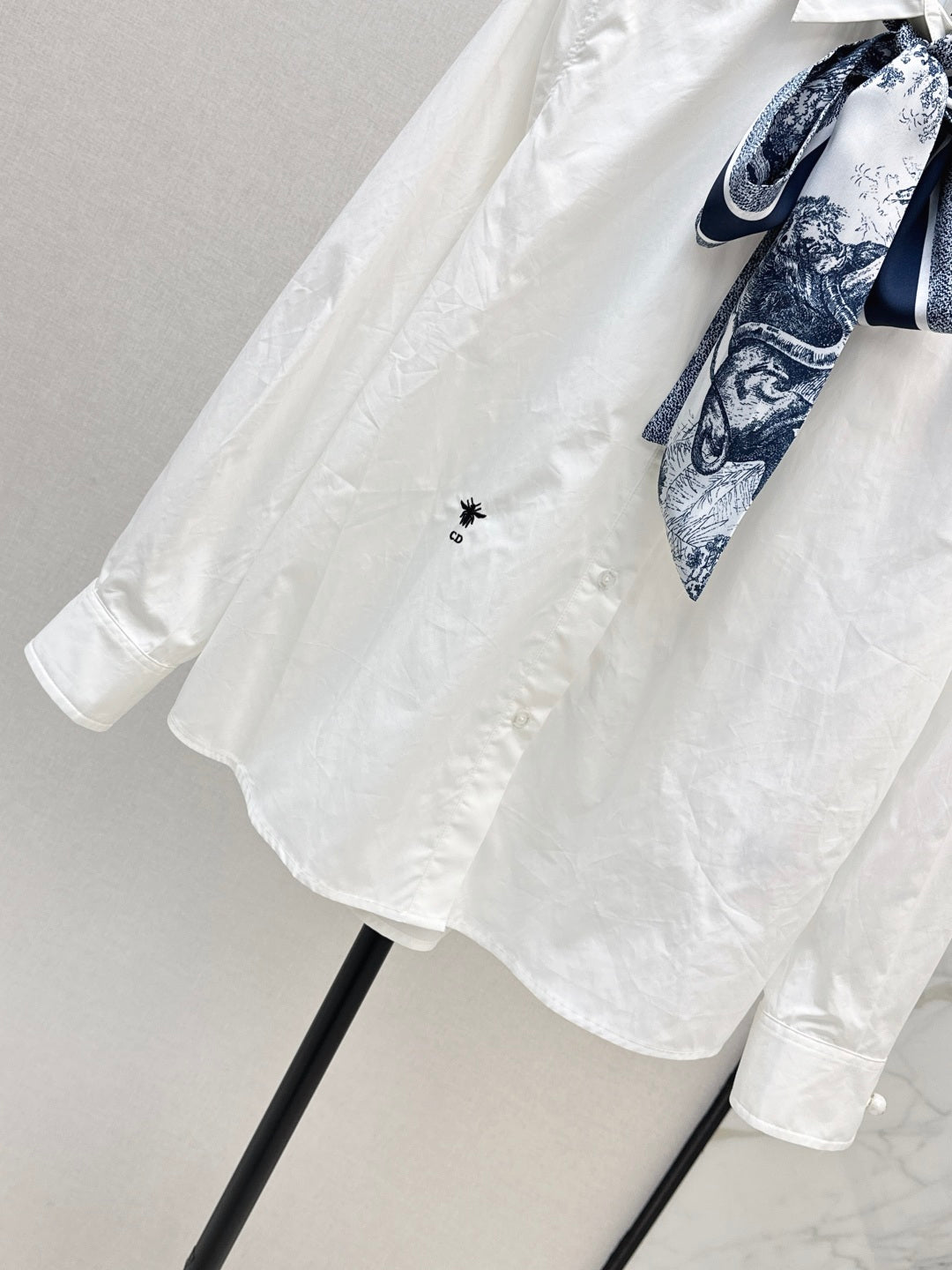 CD 25fw scarf shirt