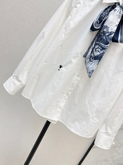 CD 25fw scarf shirt