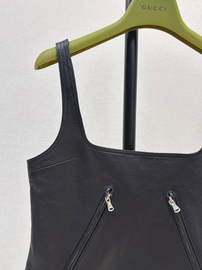 Guc 25fw leather camisole