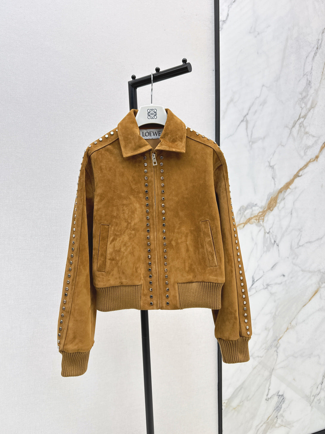 Loe 25fw suede jacket