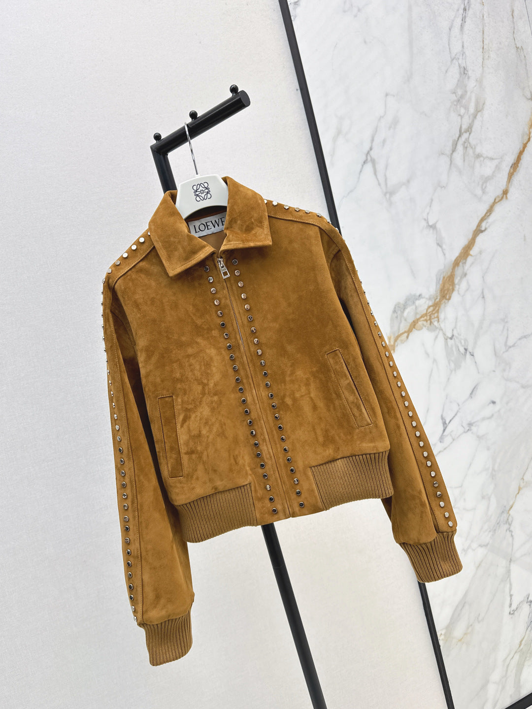 Loe 25fw suede jacket