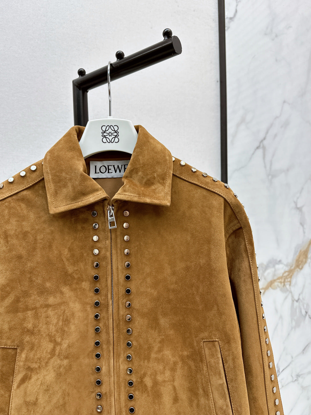 Loe 25fw suede jacket